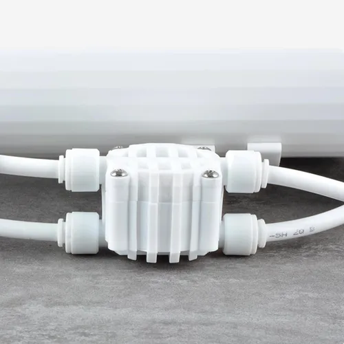 Vista 6 de Válvula de cierre automático de tubo de 1/4 de pulgada, con accesorios de conexión rápida, para sistema de filtro de agua de ósmosis inversa RO