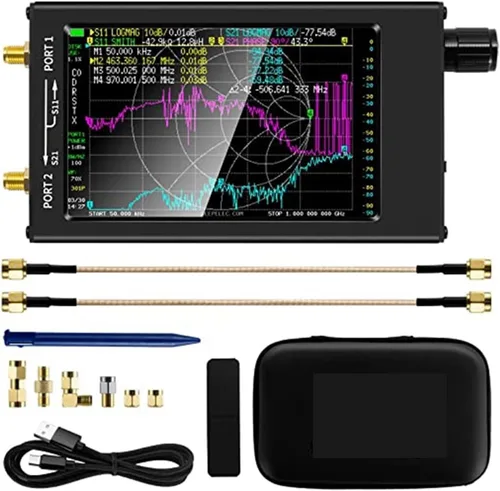Vista 2 de Network Analyzer, Vector Network Analyzer 10KHz-1.5GHz 0.3 Inch Antenna Measuring