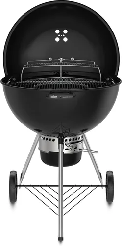 Vista 2 de Weber Master-Touch - Parrilla y ahumador de carbón, 26 pulgadas, color negro