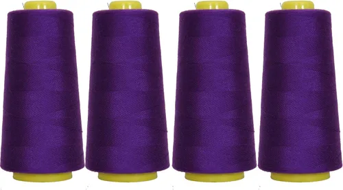 Vista 15 de Threadart Hilo Serger - Costura Poliéster - 2750 Yard Cono 40/2 - Aguamarina Polyester serger thread for overlock sewing, seams and garment