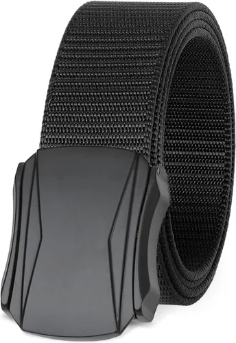 Vista 13 de SUOSDEY Cinturones de nylon para hombres Cinturón táctico militar de la web hebilla de metal resistente 1.5 pulgadas