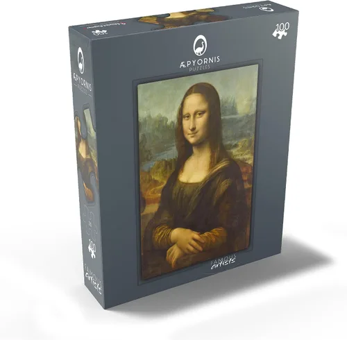 Vista 2 de MyPuzzle Mona Lisa - Lisa Del Giocondo by Leonardo Da Vinci - Rompecabezas premium de 100 piezas para adultos