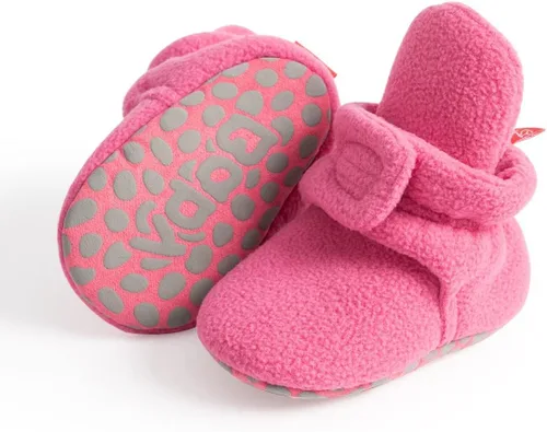 Vista 174 de Sawimlgy - Botines de algodón antideslizantes para recién nacido, con agarre, para cuna o para el invierno
