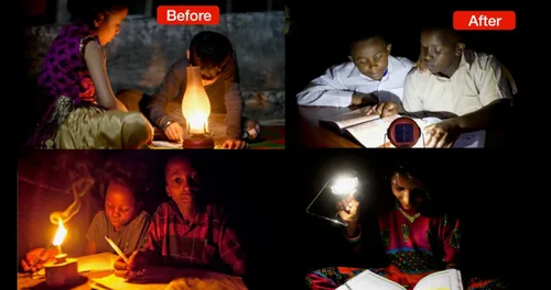 Vista 6 de d.Lámpara de escritorio con luz LED S2, lámpara solar recargable
