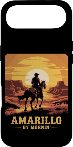 Vista 27 de Amarillo by Mornin Folk Style Western Country Music Case for iPhone 17