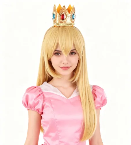 Vista 15 de Nami Lovely Rosa corto ondulado Harajuku Anime Cosplay Pelucas de pelo completo COS Props