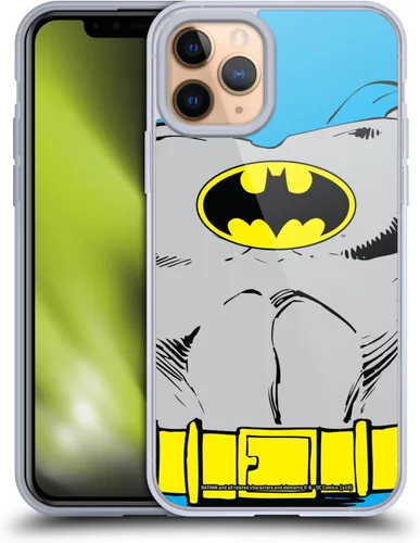 Vista 198 de Head Case Designs Funda de gel con licencia oficial de Batman DC Comics Bat Signal Logos [protección de grado militar] compatible con Apple iPhone 7