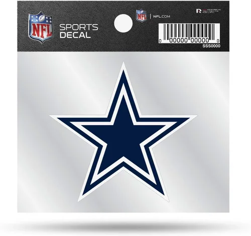Vista 29 de Rico Industries NFL unisex-adult NFL Primary Logo 4x4 Decal