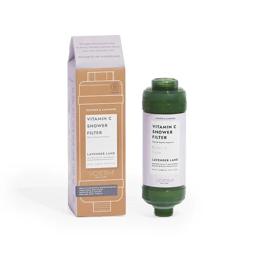 Vista 11 de VOESH Filtro de ducha con vitamina C, Blossom Bliss, aromaterapia de ducha, purificador de agua, suavizante de agua, probióticos veganos, cabezal