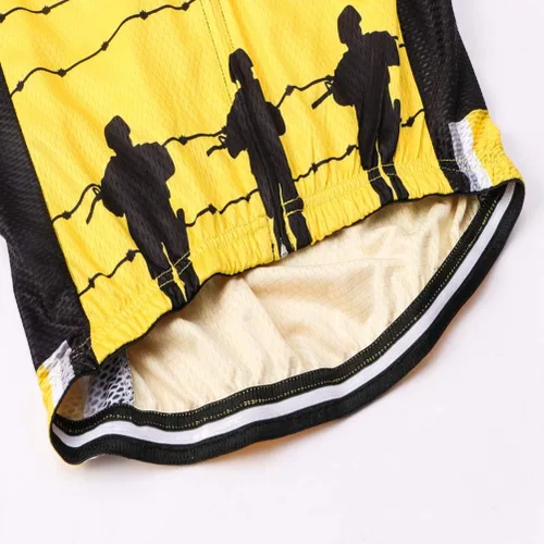 Vista 5 de Camisa de ciclismo para hombre manga corta camiseta de ciclismo de manga corta para ciclismo MTB al aire libre
