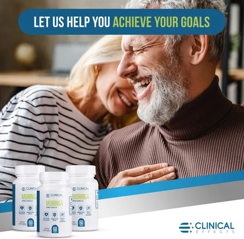 Vista 6 de Clinical Effects Moringa Oleifera - 800 mg Cápsulas de Moringa Suplemento Superalimenticio - Suplemento de apoyo para el corazón