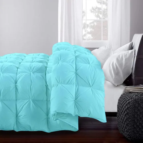 Vista 3 de Edredón plisado de gran tamaño Queen (98 x 98 pulgadas), manta refrescante para personas que duermen con calor y sudores nocturnos, 1 unidad, suave