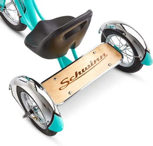 Vista 5 de Schwinn Roadster - Triciclo para niños Verde azulado