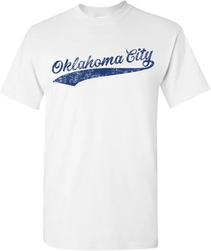 Vista 16 de UGP Campus Apparel - playeras con estampado de equipos de béisbol Albuquerque Rojo