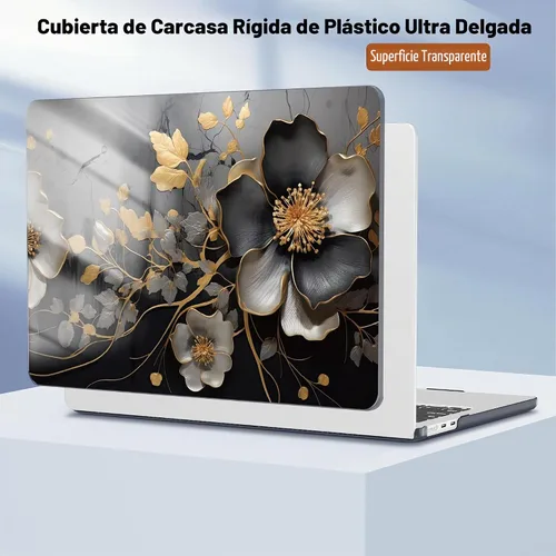 Vista 6 de CISSOOK Funda para MacBook Air de 15 pulgadas M2 M3 M4 M5 2023 2024 2025 2026 abstract oil painting