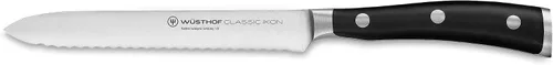 Vista 8 de Wüsthof Classic IKON - Cuchillo utilitario de 4.5", color negro
