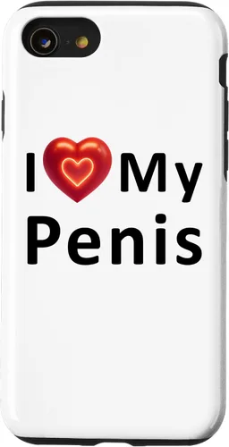 Vista 18 de Funda para iPhone 16 I Love My Penis I Heart My Penis para el día de San Valentín
