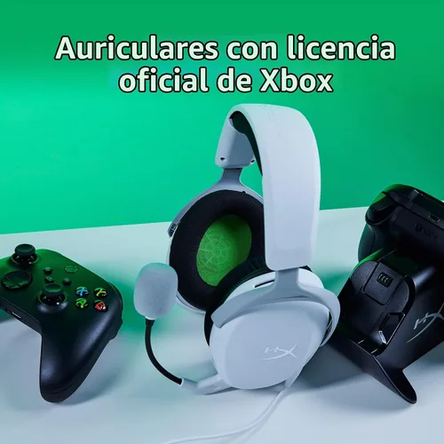 Vista 5 de HyperX CloudX Stinger 2 Core - Auriculares para juegos de Xbox, ligeros, con micrófono, función de girar para silenciar, controladores de 40 mm