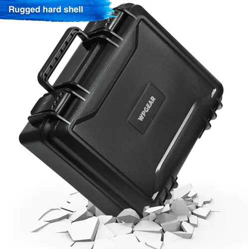 Vista 6 de WPGEAR Caja de Almacenamiento Impermeable Toploader para Portador de Tarjetas Rígidas de 3" x 4" 35PT, Estuche para Tarjetas Coleccionables que