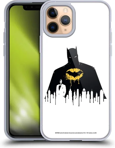Vista 157 de Head Case Designs Officially Licensed Batman DC Comics Alter Ego Bats Duality Gel Case [Military Grade Protection] Compatible with Apple iPhone 7