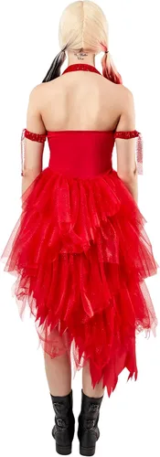 Vista 2 de Rubie's DC Comics Suicide Squad 2 Harley Quinn - Vestido de disfraz para mujer, como se muestra