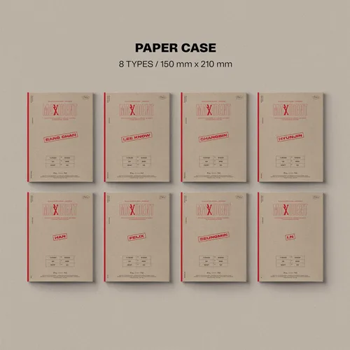 Vista 3 de Stray Kids - Mini álbum [MAXIDENT] (CASE Ver. / CHANGBIN Ver.) Estuche de papel + libro de fotos + CD-R + papel de letras + tarjeta de fotos +
