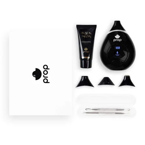 Vista 2 de Paquete de vacío removedor de puntos negros: limpiador de poros, exfoliante, removedor de acné, succión facial y mucho más. Mascarilla facial