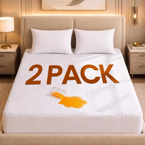 Vista 15 de Utopia Bedding – Protector impermeable de colchón tamaño individual, funda de colchón de terry premium de 200 GSM, transpirable, estilo ajustado