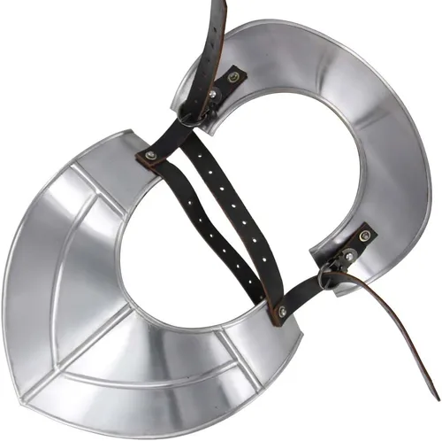 Vista 2 de Gorget de guerra de asedio medieval 0.63 oz Armadura