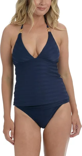 Vista 10 de La Blanca Traje de baño tankini con cuello en V para mujer Planta/Hojas de boceto