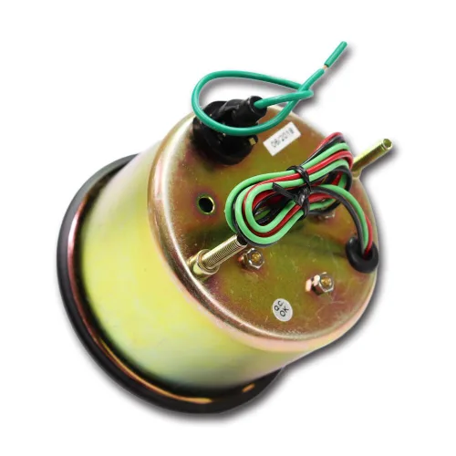 Vista 4 de Motor Meter Racing Universal Diesel Engine 85mm 3-3/8" Tacómetro para Alternador Terminal W 4000 RPM Dial Negro en Salpicadero 12/24 Volt Esfera