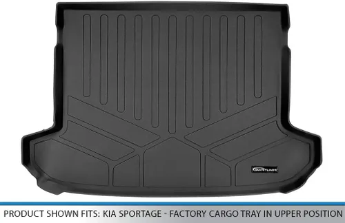 Vista 3 de SMARTLINER Tapete de suelo para maletero de carga compatible con Kia Sportage 2017-2022
