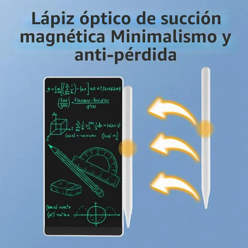 Vista 7 de Mini tableta de escritura LCD, almohadilla de dibujo electrónica reutilizable borrable de 6.5 pulgadas, almohadilla de dibujo electrónica para niños