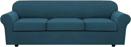 Vista 43 de H.VERSAILTEX Fundas de Sofá Elásticas para Cojines Fundas de Sofá para Muebles de Sala Fundas Protectoras