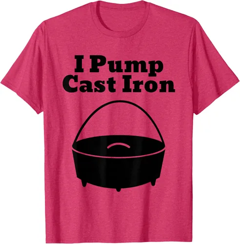 Vista 21 de I Pump - Camiseta de hierro fundido para cocinar al horno holandés
