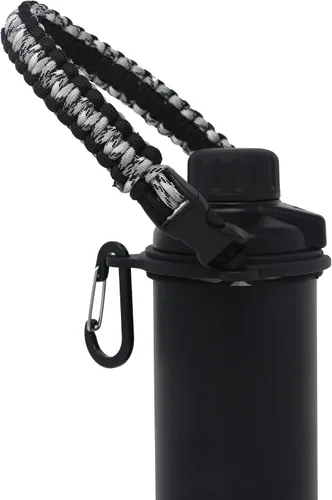 Vista 9 de One MissionX - Asa de cuerda paracord para botellas YETI Rambler de 46 onzas, 36 onzas, 26 onzas, 64 onzas, 18 onzas, 12 onzas, correa de transporte