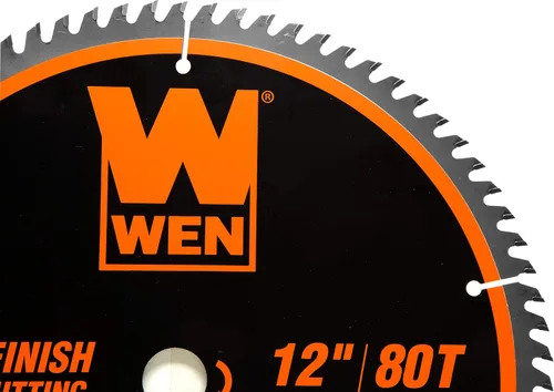Vista 7 de WEN BL1232-2 - Juego de hojas de sierra profesional para carpintería de 12 pulgadas, 32 dientes y 80 dientes con punta de carburo, 2