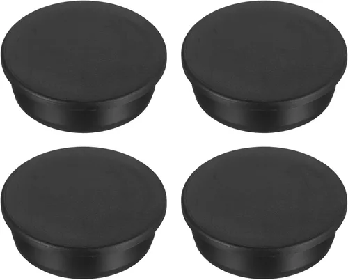 Vista 105 de MECCANIXITY - Tapones de silicona en forma de T (26mm, 1 pulgada de diámetro), color negro