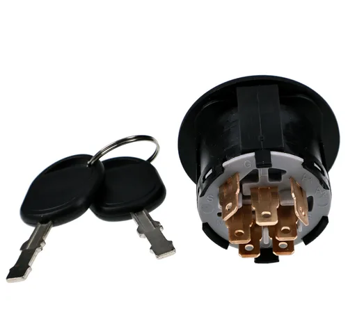 Vista 3 de JEENDA Interruptor de encendido de arranque de 7 terminales GY20074 AM133597 Compatible con John Deere Scotts Sabre L100 L105 L107 L120 D105 D110