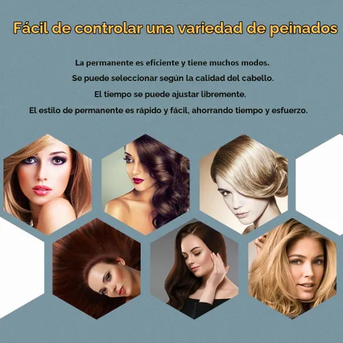 Vista 6 de AceFox Secador de pelo de pie, Procesador de pelo giratorio en órbita, Acelerador de secador de pelo, Estilo permanente