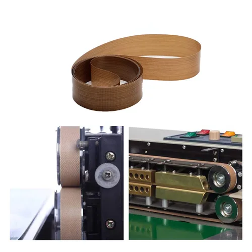 Vista 2 de 50pcs Polytef Teflon Cinturón-Selladora de la Máquina FR-900 - FRSHALOUIS Automatic Continous Band (29.528 inx0.591 inx0.008 in)