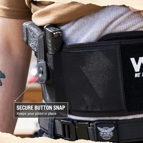 Vista 6 de We The People Holsters - Funda de banda abdominal universal para porte oculto