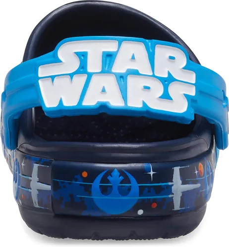 Vista 2 de Crocs Zuecos de Star Wars para niños Zapatos iluminados