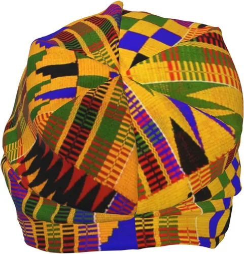 Vista 37 de Gorro africano holgado de invierno, gorro de punto casual para hombres y mujeres