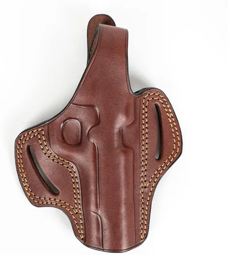 Vista 8 de DORUK Funda Colt 1911 OWB Funda de pistola hecha a mano de cuero prémium