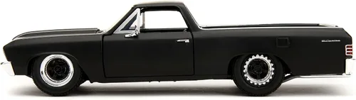 Vista 4 de Jada Fast & Furious Fast X 1:24 1967 Chevy El Camino - Coche fundido a presión, juguetes para niños y adultos