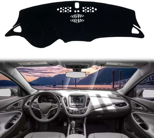 Vista 5 de Tapete para tablero de salpicadero de automóvil, compatible con Chevrolet Malibu 8th 2013 2014 2015, conducción a la izquierda..