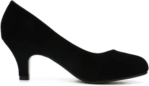 Vista 7 de Zapatos clásicos de tacón bajo con punta redonda para mujer