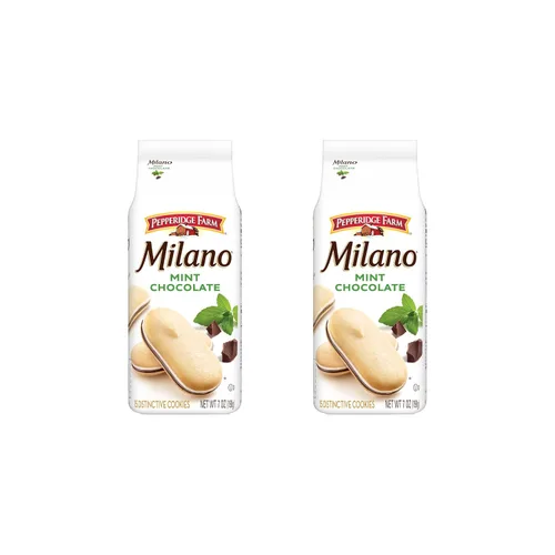Vista 18 de Pepperidge Farm Milano - Galletas de chocolate oscuro, bolsa de 6 onzas (15 galletas)