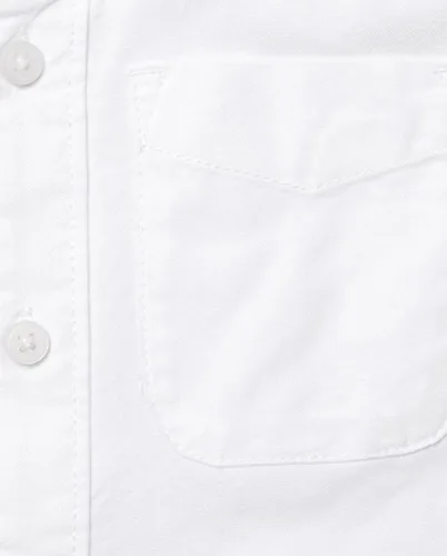 Vista 3 de The Childrens Place Camisa Oxford de manga larga con botones para bebés y niños pequeños